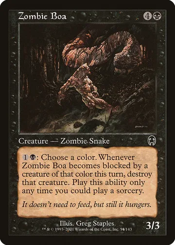 Zombie Boa 54