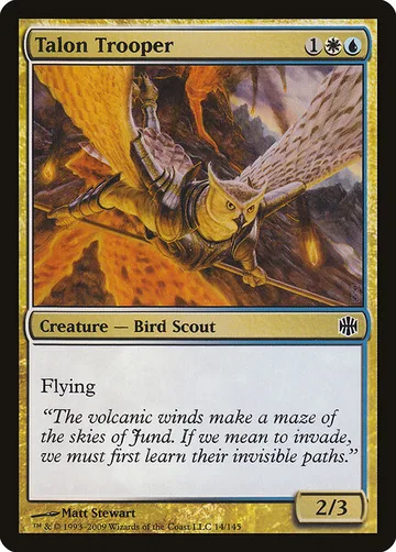 Talon Trooper 14, carta de Magic: The Gathering de Alara Reborn