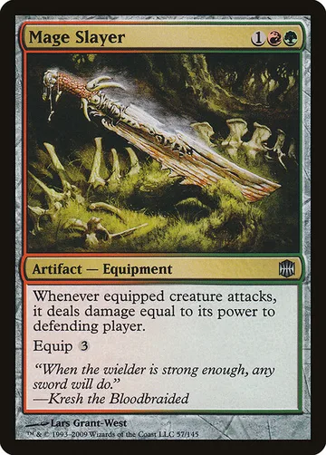 Mage Slayer 57, carta de Magic: The Gathering de Alara Reborn