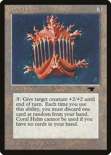 Coral Helm 47, carta de Magic: The Gathering de Antiquities