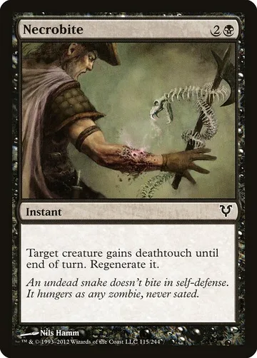 Necrobite 115, carta de Magic: The Gathering de Avacyn Restored
