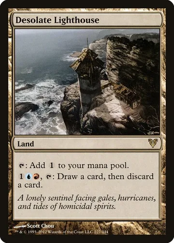 Desolate Lighthouse 227, carta de Magic: The Gathering de Avacyn Restored