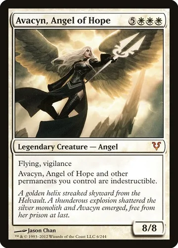 Avacyn, Angel of Hope 6, carta de Magic: The Gathering de Avacyn Restored