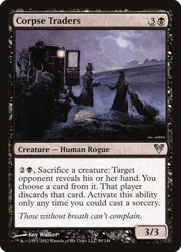 Corpse Traders 90, carta de Magic: The Gathering de Avacyn Restored