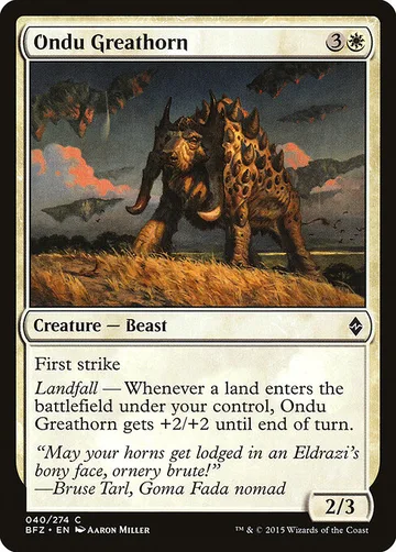 Ondu Greathorn 40