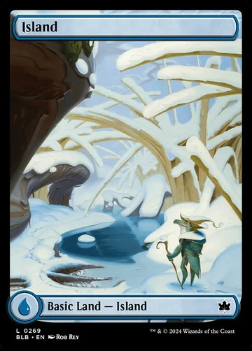 Island 269, carta de Magic: The Gathering de Bloomburrow