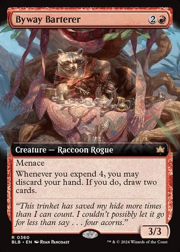 Byway Barterer 360, carta de Magic: The Gathering de Bloomburrow
