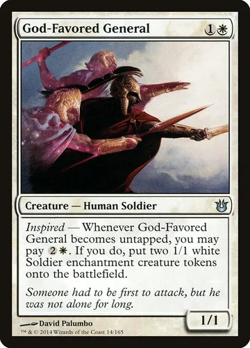 God-Favored General 14, carta de Magic: The Gathering de Born of the Gods