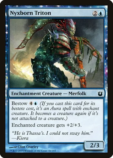 Nyxborn Triton 46, carta de Magic: The Gathering de Born of the Gods