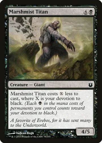 Marshmist Titan 76, carta de Magic: The Gathering de Born of the Gods