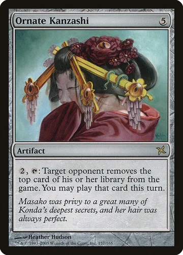 Ornate Kanzashi 157, carta de Magic: The Gathering de Betrayers of Kamigawa