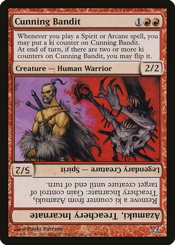 Cunning Bandit // Azamuki, Treachery Incarnate 99