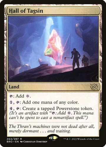 Hall of Tagsin 263, carta de Magic: The Gathering de The Brothers' War
