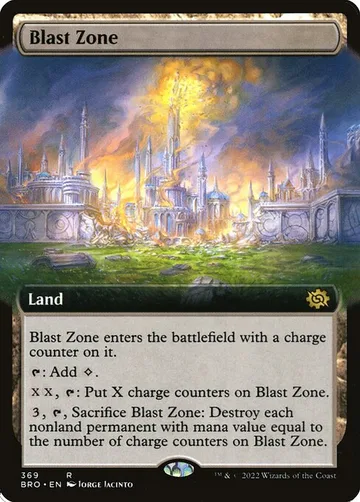 Blast Zone 369, carta de Magic: The Gathering de The Brothers' War
