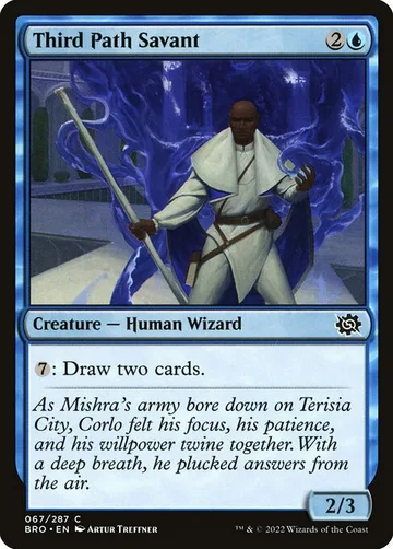 Third Path Savant 67, carta de Magic: The Gathering de The Brothers' War