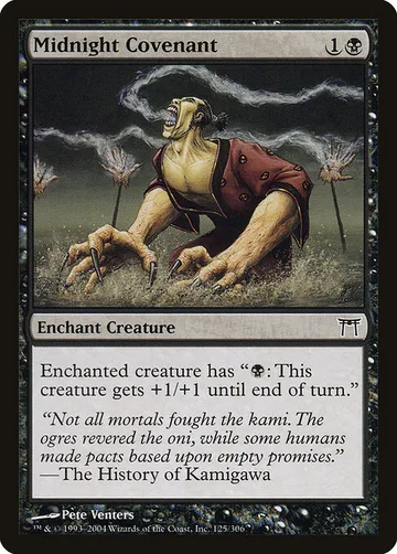 Midnight Covenant 125, carta de Magic: The Gathering de Champions of Kamigawa