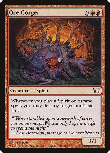 Ore Gorger 182, carta de Magic: The Gathering de Champions of Kamigawa
