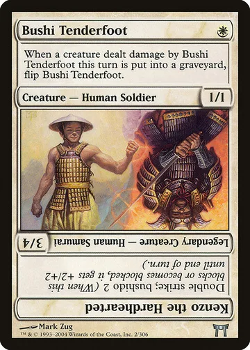 Bushi Tenderfoot // Kenzo the Hardhearted