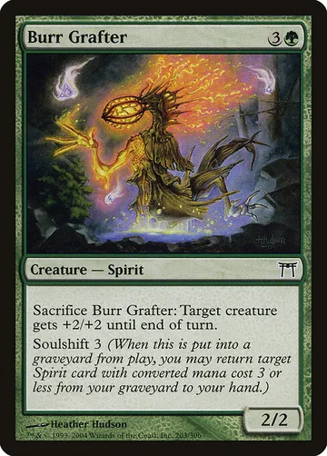 Burr Grafter 203, carta de Magic: The Gathering de Champions of Kamigawa