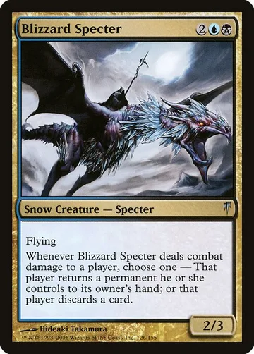 Blizzard Specter 126, carta de Magic: The Gathering de Coldsnap