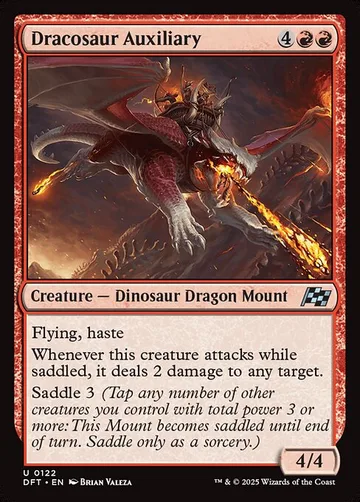 Dracosaur Auxiliary 122
