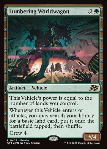 Lumbering Worldwagon 422