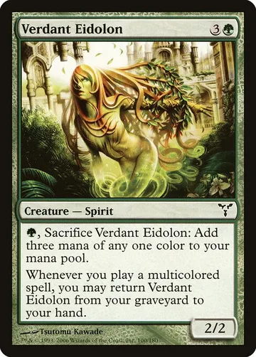 Verdant Eidolon 100, carta de Magic: The Gathering de Dissension