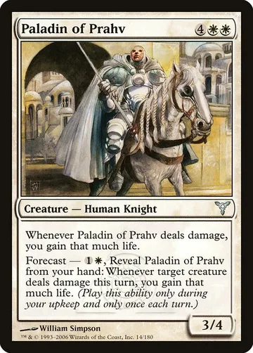 Paladin of Prahv 14, carta de Magic: The Gathering de Dissension
