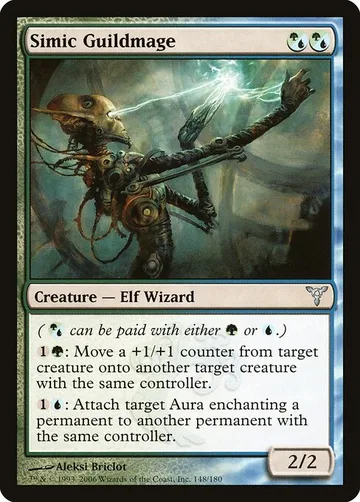Simic Guildmage 148, carta de Magic: The Gathering de Dissension