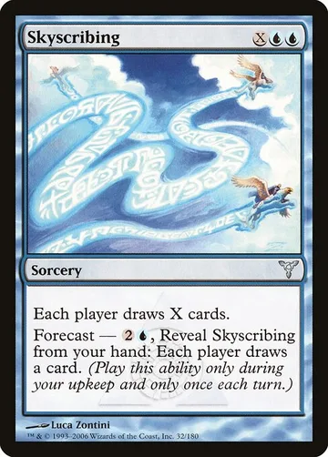 Skyscribing 32, carta de Magic: The Gathering de Dissension