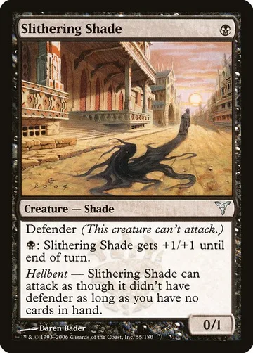Slithering Shade 55, carta de Magic: The Gathering de Dissension