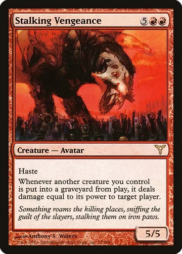 Stalking Vengeance 73, carta de Magic: The Gathering de Dissension