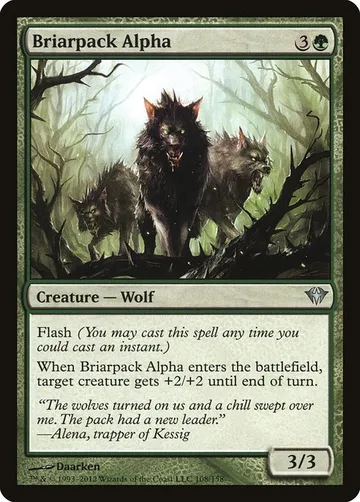 Briarpack Alpha 108, carta de Magic: The Gathering de Dark Ascension
