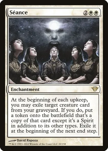 Séance 20, carta de Magic: The Gathering de Dark Ascension