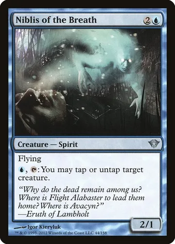 Niblis of the Breath 44, carta de Magic: The Gathering de Dark Ascension
