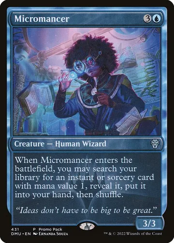 Micromancer 431, carta de Magic: The Gathering de Dominaria United