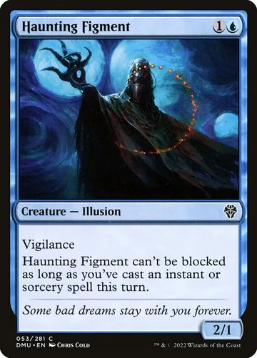 Haunting Figment 53, carta de Magic: The Gathering de Dominaria United