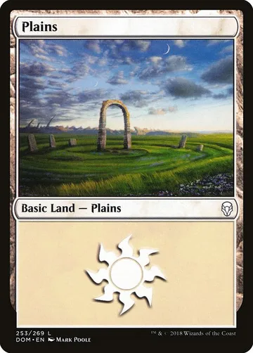 Plains 253, carta de Magic: The Gathering de Dominaria