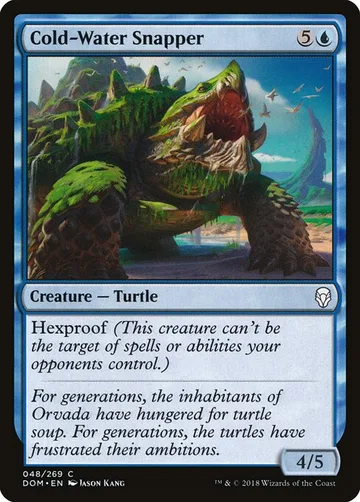 Cold-Water Snapper 48, carta de Magic: The Gathering de Dominaria