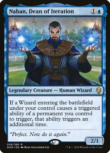 Naban, Dean of Iteration 58