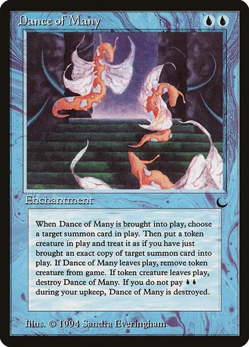 Dance of Many 22, carta de Magic: The Gathering de The Dark