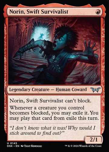 Norin, Swift Survivalist 145