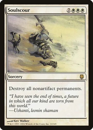 Soulscour 14, carta de Magic: The Gathering de Darksteel