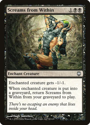 Screams from Within 52, carta de Magic: The Gathering de Darksteel