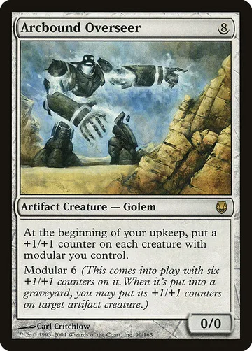 Arcbound Overseer 99, carta de Magic: The Gathering de Darksteel