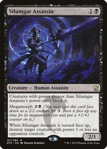 Silumgar Assassin 121, carta de Magic: The Gathering de Dragons of Tarkir
