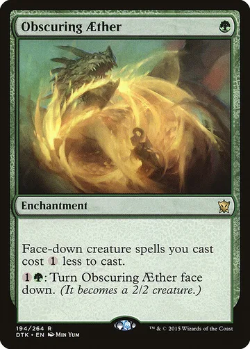 Obscuring Aether 194, carta de Magic: The Gathering de Dragons of Tarkir