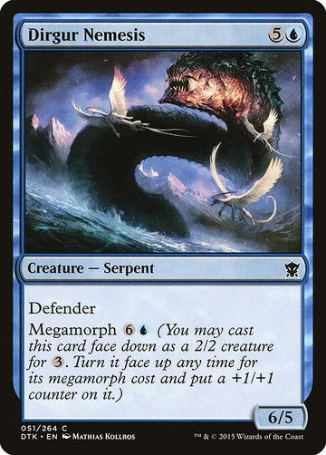 Dirgur Nemesis 51, carta de Magic: The Gathering de Dragons of Tarkir