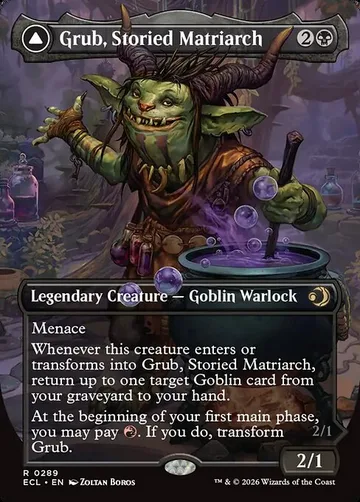 Grub, Storied Matriarch // Grub, Notorious Auntie