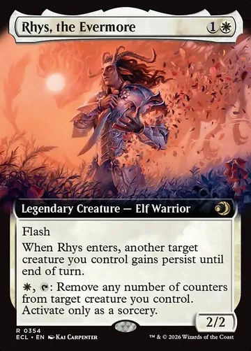 Rhys, the Evermore 354, carta de Magic: The Gathering de Lorwyn Eclipsed